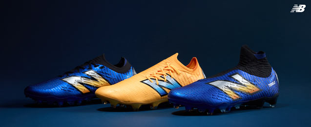 Botas de fútbol New Balance colección Surge Pack 2024