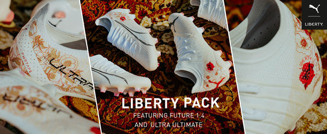 botas de fútbol Puma Ultra Ultimate Future 1.4 colección Liberty pack