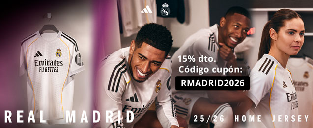 Primera equipación del Real Madrid temporada 2025 2026