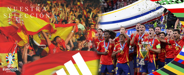 Camisetas oficial de España para la Eurocopa 2024