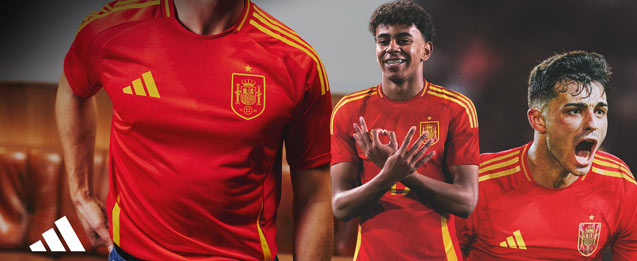 Camisetas oficial de España para la Eurocopa 2024