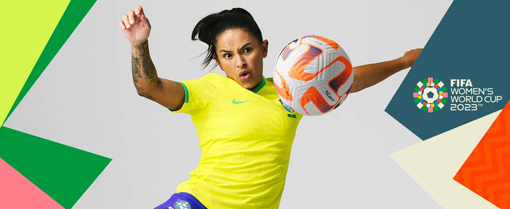 Equipación de fútbol selección Brasil Mundial Femenino 2023 Nike