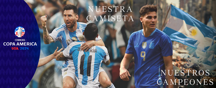 Equipación Argentina Copa America 2024
