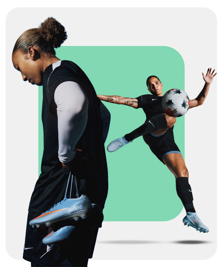 Botas de fútbol para mujer