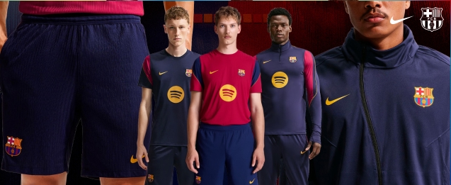 Ropa training de fúbtol para adulto equipación FCB