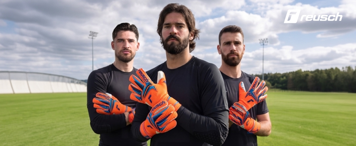 Guantes de portero marca Reusch 2026