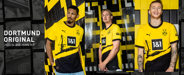 Camiseta primera equipación 2023 2024 Borussia Dortmund.