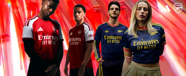 primera equipación 26/27 Arsenal para adulto.