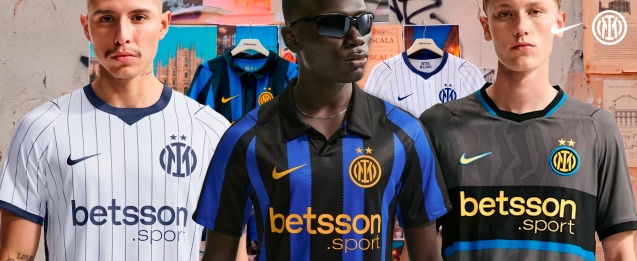 Home  y Away kit Inter Milán 26/27