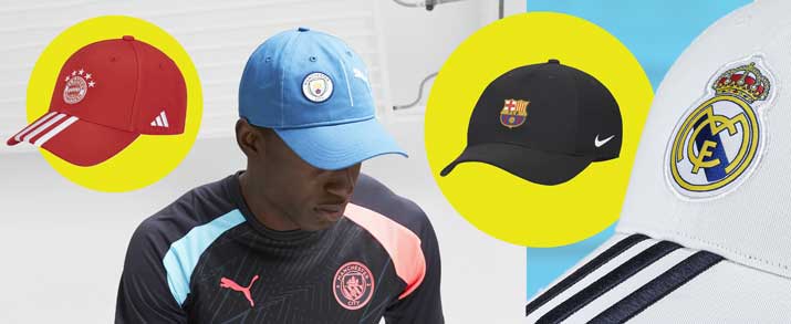 Gorras verano para futbol infantil