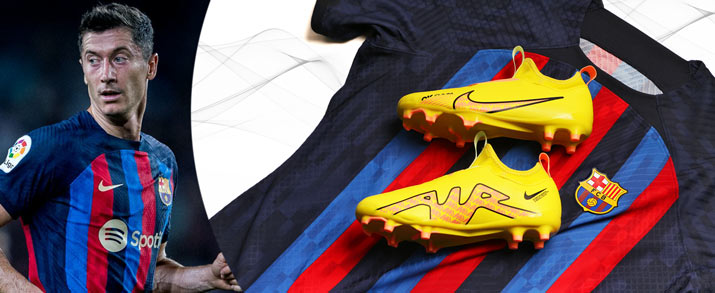 Productos jugador FC Barcelona Lewandowski temporada 2022-2023